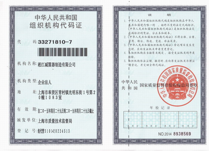 組織機構(gòu)代碼證