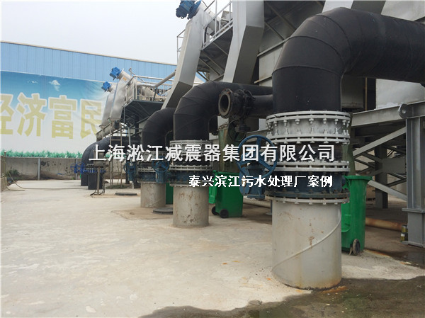 泰興橡膠接頭，污水處理廠橡膠接頭，泰興污水處理廠橡膠接頭