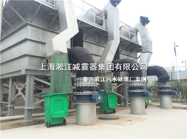 泰興橡膠接頭，污水處理廠橡膠接頭，泰興污水處理廠橡膠接頭