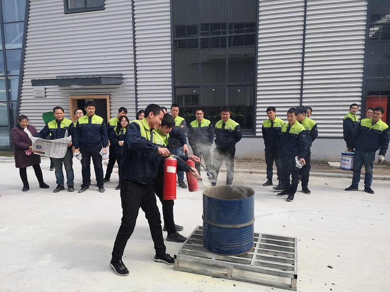 【消防】淞江集團南通工廠2019年首次消防演習 【消防】淞江集團南通工廠2019年首次消防演習